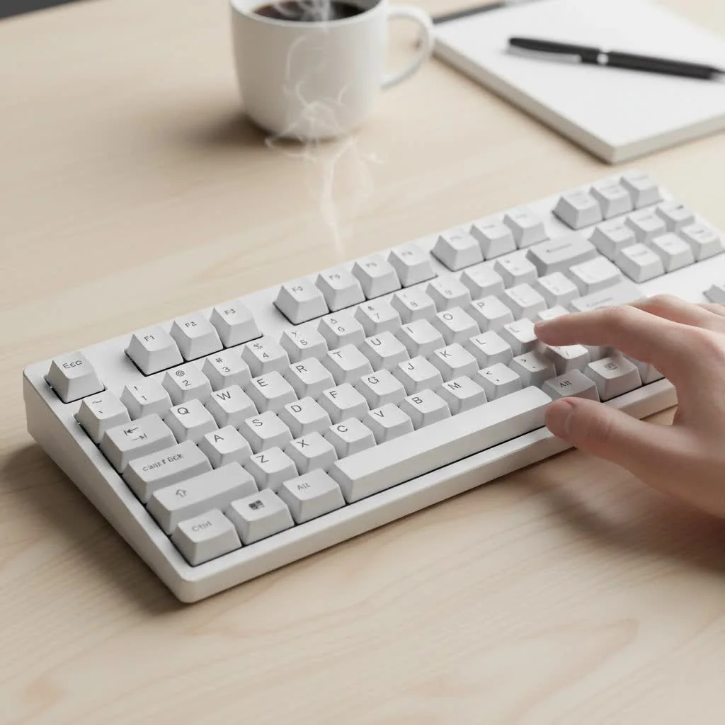 Logitech mechanical keyboard with RGB lighting