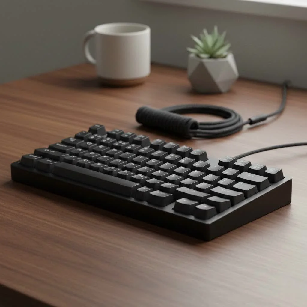 IBM Model M mechanical keyboard on a desk