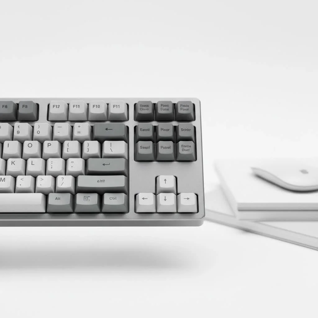 Close-up of Cherry MX mechanical keyboard switches